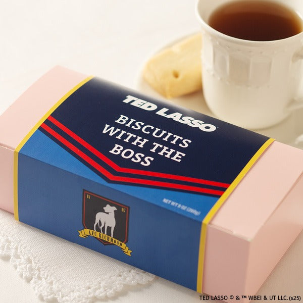 Ted Lasso™ Biscuits with the Boss - signature box with belly band
