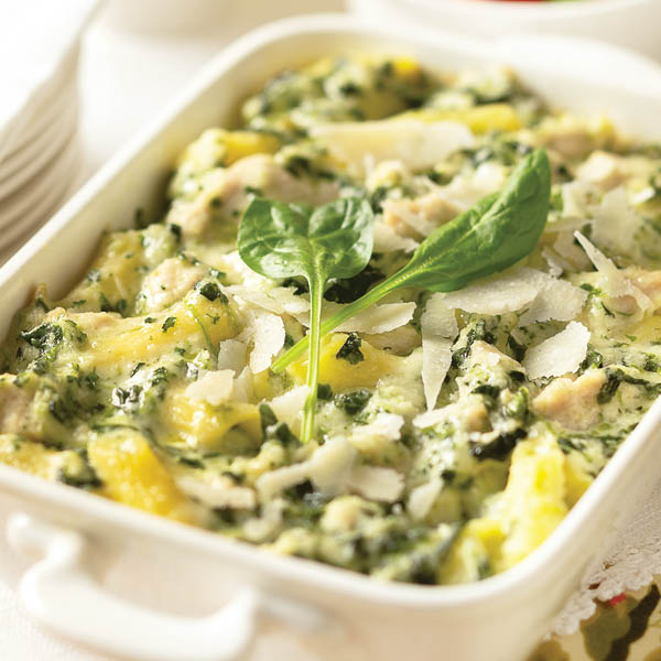 featuring Chicken Florentine Pasta