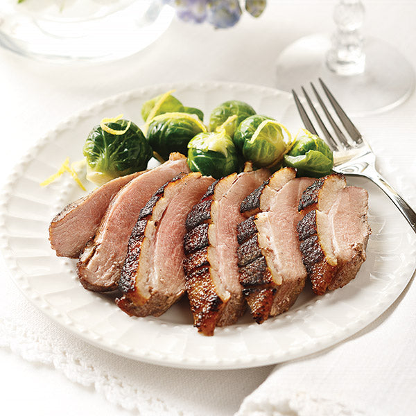 featuring Honey Orange Duck Breast