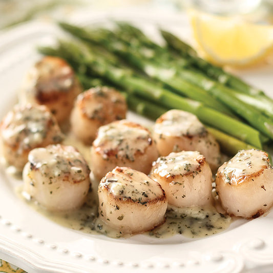 Lemon Herb Scallops