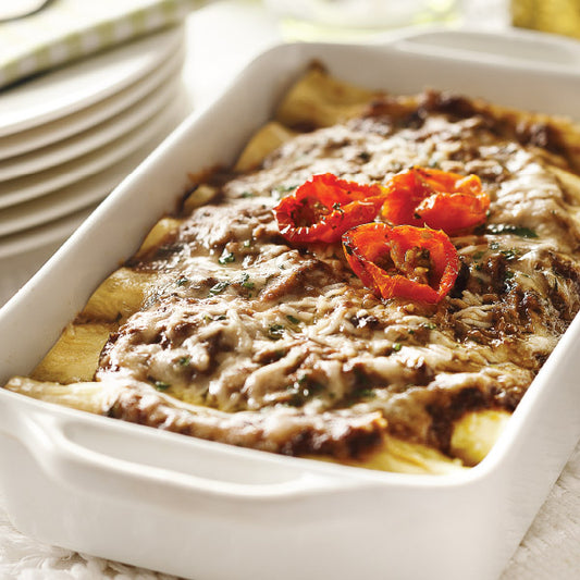 Short Rib Manicotti