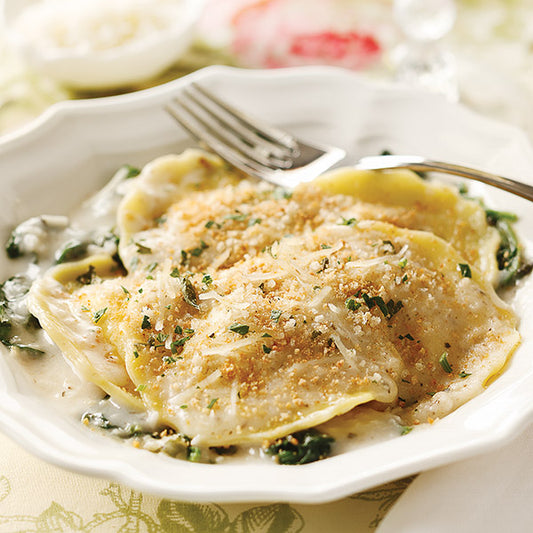 Ravioli in Truffle Sauce